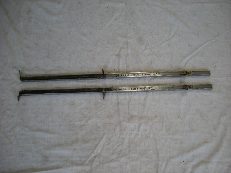 Schienen für Dreieckfenster MB Adenauer 300 a,b - Oldtimerhandel Allmayer