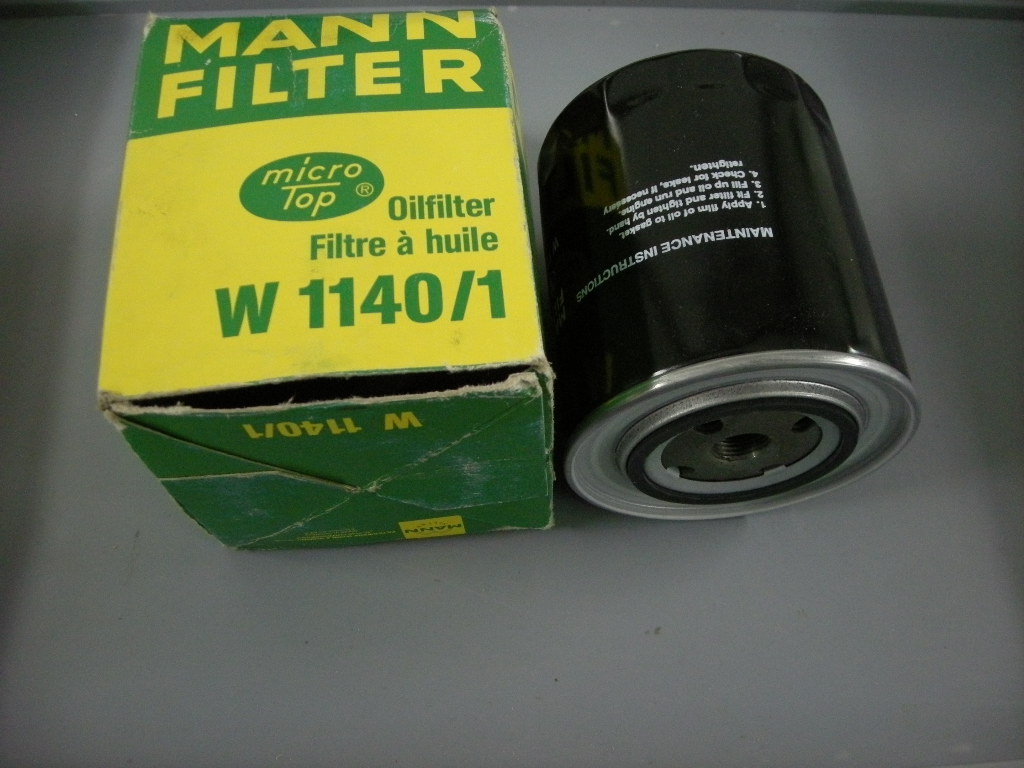 Ölfilter MANN-FILTER W1140 Für Fiat 130 130 Coupe